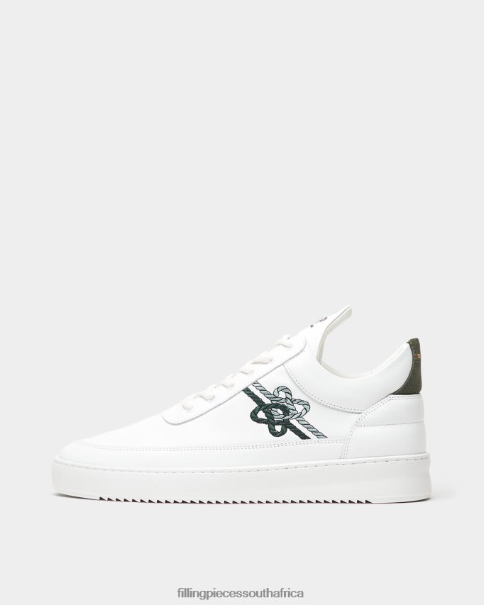 4ZL44N20 Low Top Gowtu White Men Filling Pieces ZA