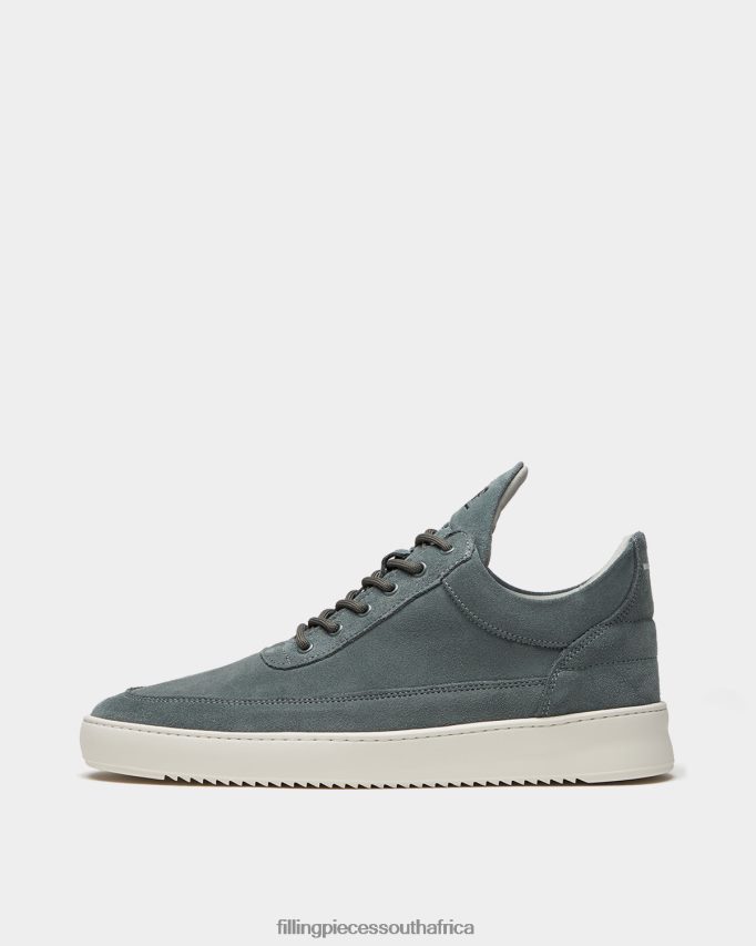 4ZL44N21 Low Top Suede Organic Sage Men Filling Pieces ZA