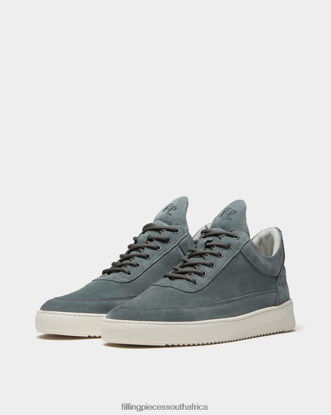 4ZL44N21 Low Top Suede Organic Sage Men Filling Pieces ZA
