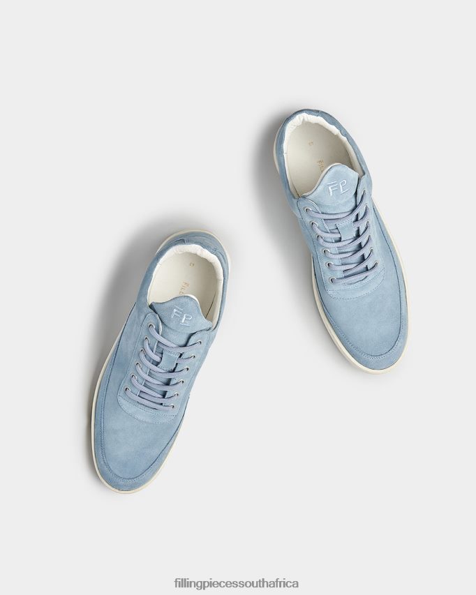 4ZL44N22 Low Top Suede Organic Sky Men Filling Pieces ZA