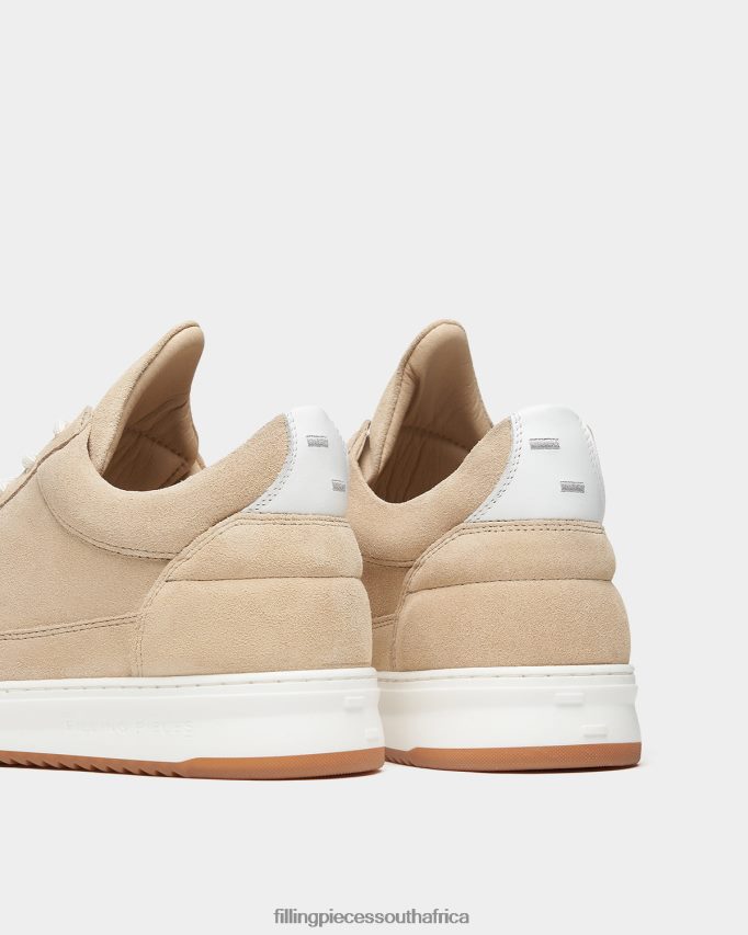 4ZL44N24 Low Top Ripple Suede Beige Men Filling Pieces ZA