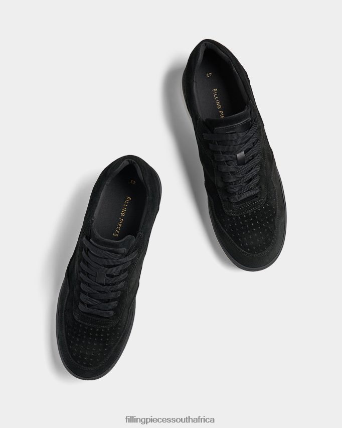 4ZL44N32 Ace Suede Jet Black Men Filling Pieces ZA