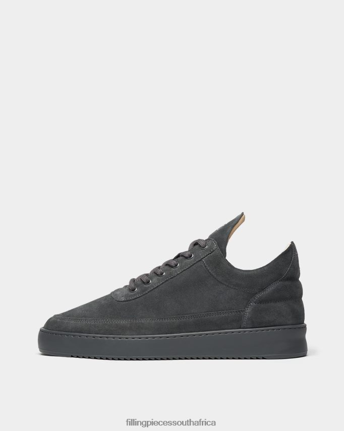 4ZL44N37 Low Top Suede All Dark Grey Men Filling Pieces ZA