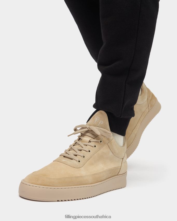 4ZL44N38 Low Top Suede All Beige Men Filling Pieces ZA