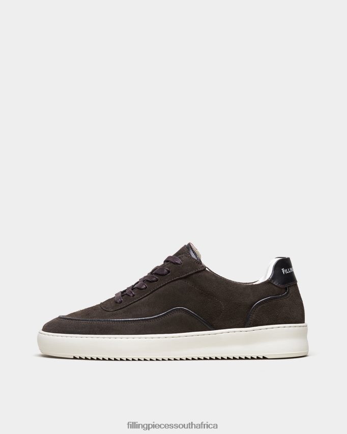 4ZL44N41 Mondo Suede Lux Dark Brown Men Filling Pieces ZA