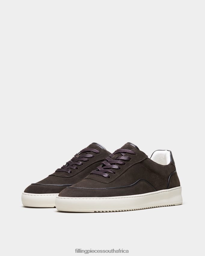 4ZL44N41 Mondo Suede Lux Dark Brown Men Filling Pieces ZA