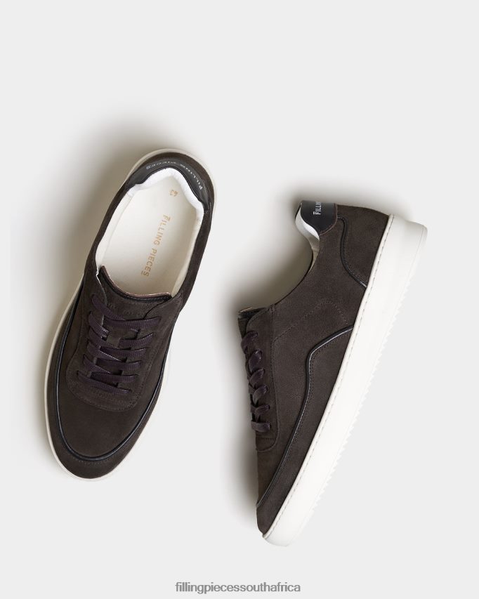 4ZL44N41 Mondo Suede Lux Dark Brown Men Filling Pieces ZA