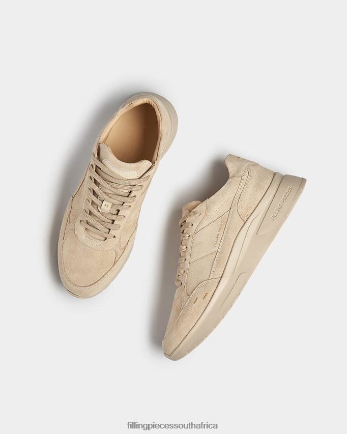 4ZL44N45 Jet Runner Suede All Beige Men Filling Pieces ZA