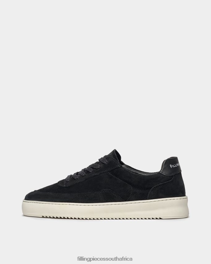 4ZL44N51 Mondo Organic Suede Black Men Filling Pieces ZA