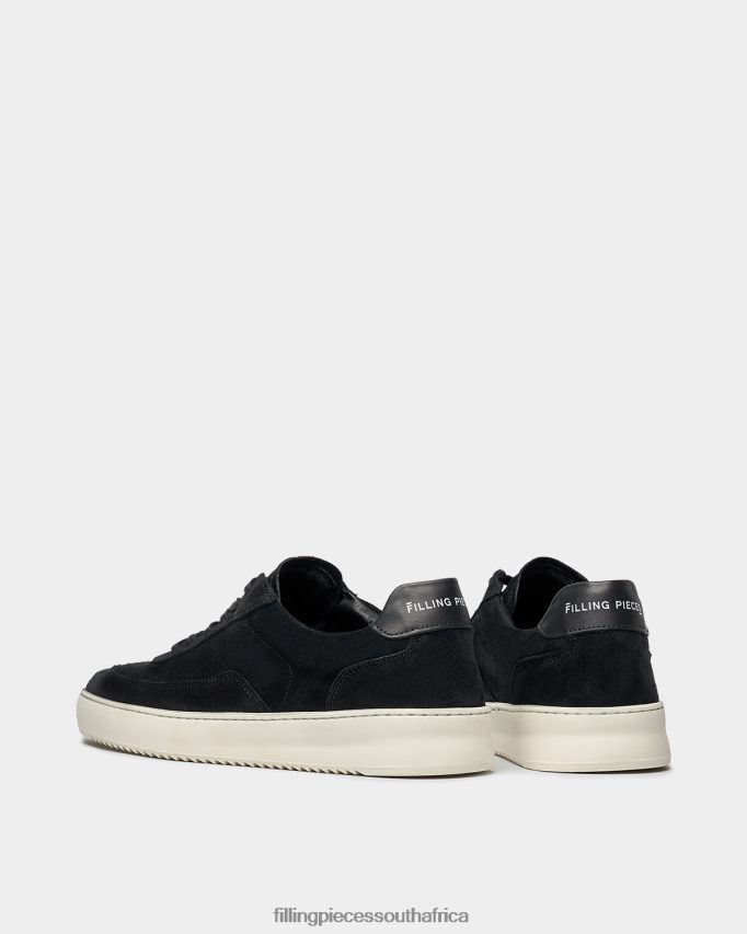 4ZL44N51 Mondo Organic Suede Black Men Filling Pieces ZA