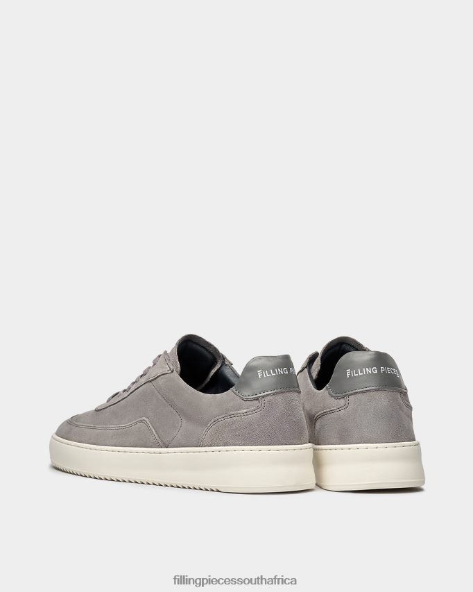 4ZL44N53 Mondo Organic Suede Grey Men Filling Pieces ZA