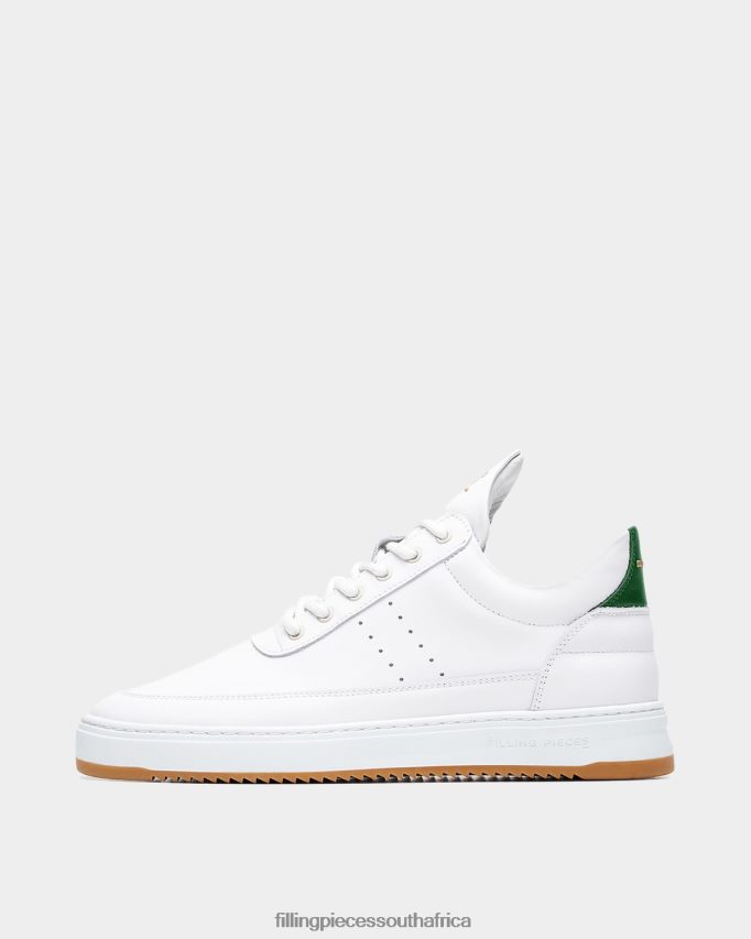 4ZL44N70 Low Top Bianco Green Men Filling Pieces ZA
