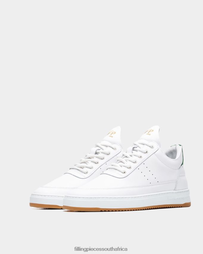 4ZL44N70 Low Top Bianco Green Men Filling Pieces ZA