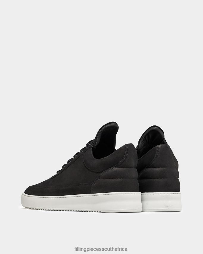 4ZL44N71 Low Top Ripple Basic Black Men Filling Pieces ZA