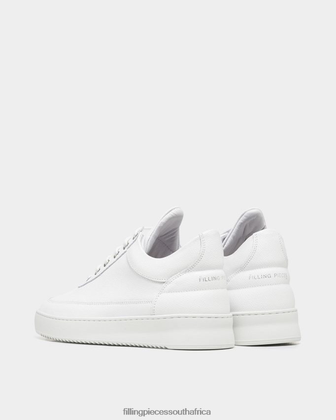 4ZL44N76 Low Top Ripple Crumbs All White Unisex Filling Pieces ZA