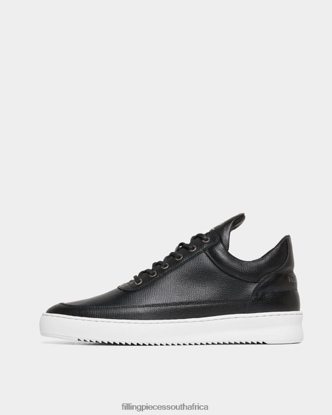 4ZL44N77 Low Top Ripple Crumbs Black Unisex Filling Pieces ZA