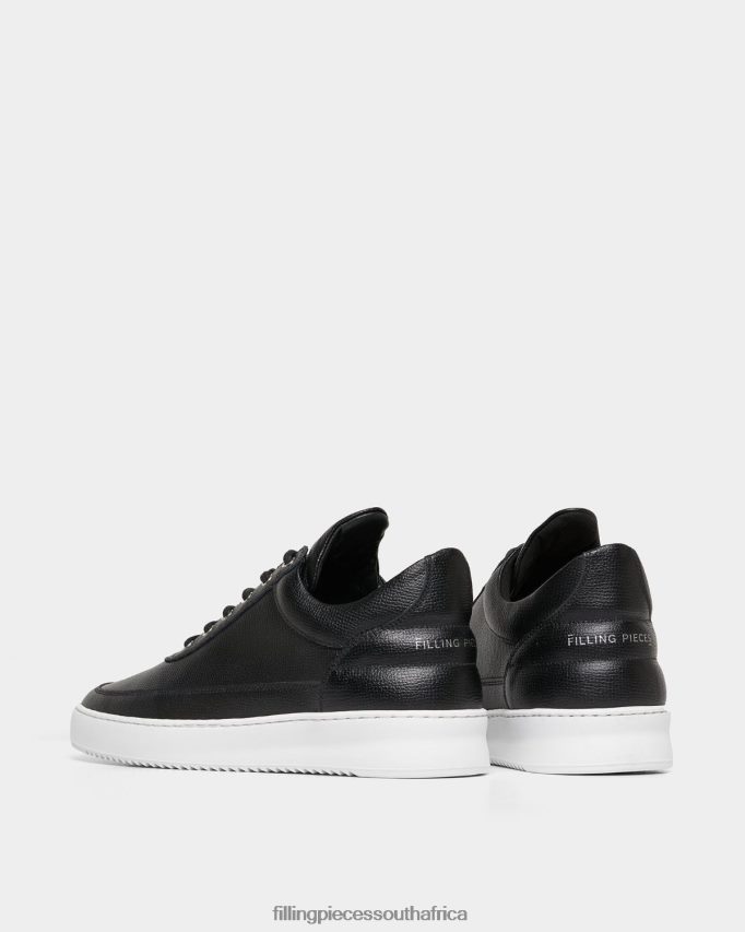 4ZL44N77 Low Top Ripple Crumbs Black Unisex Filling Pieces ZA