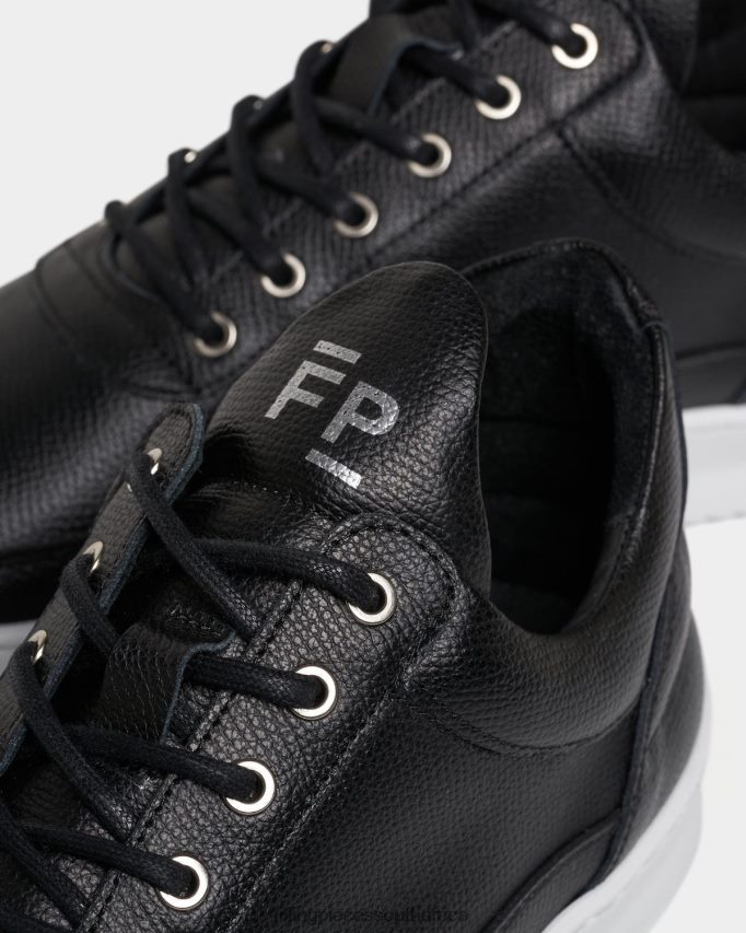 4ZL44N77 Low Top Ripple Crumbs Black Unisex Filling Pieces ZA