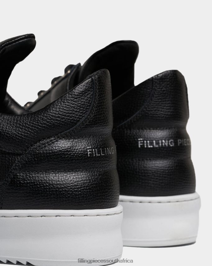 4ZL44N77 Low Top Ripple Crumbs Black Unisex Filling Pieces ZA