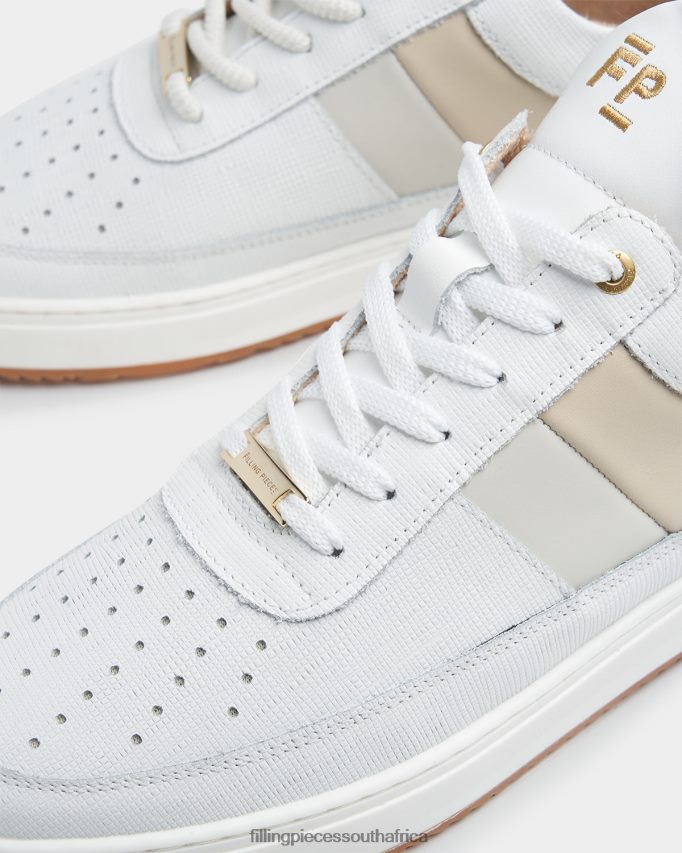 4ZL44N95 Low Top Game Beige Men Filling Pieces ZA