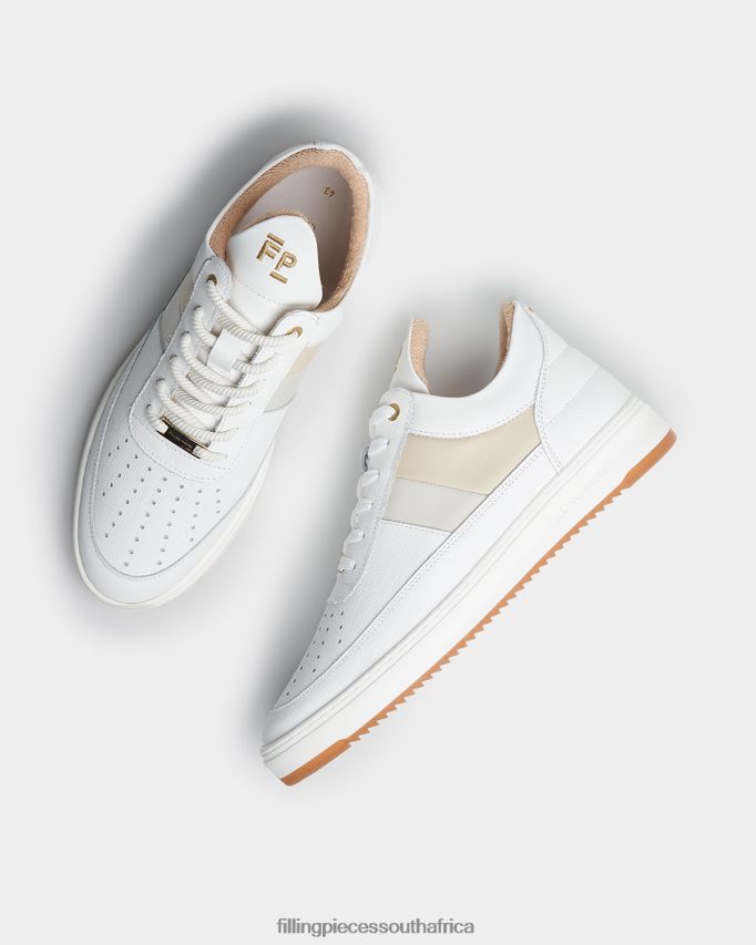 4ZL44N95 Low Top Game Beige Men Filling Pieces ZA