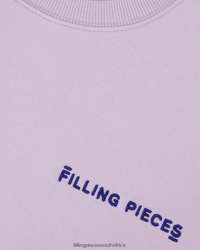 4ZL44N199 Sweatshirt Message Lilac Women Filling Pieces ZA