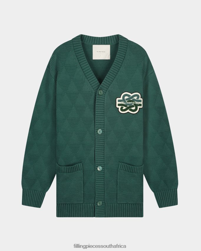 4ZL44N201 Knit Cardigan Green Women Filling Pieces ZA