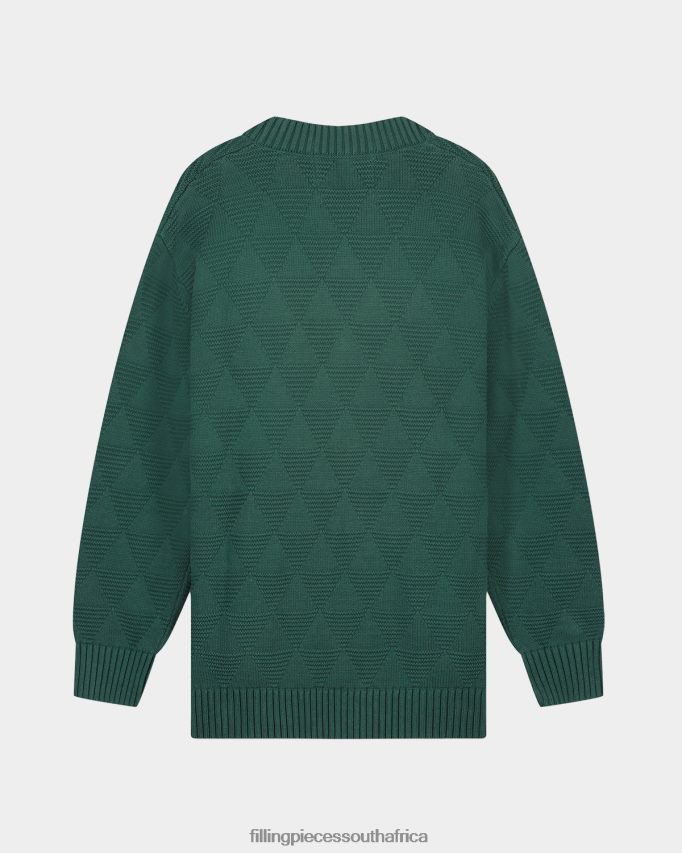 4ZL44N201 Knit Cardigan Green Women Filling Pieces ZA