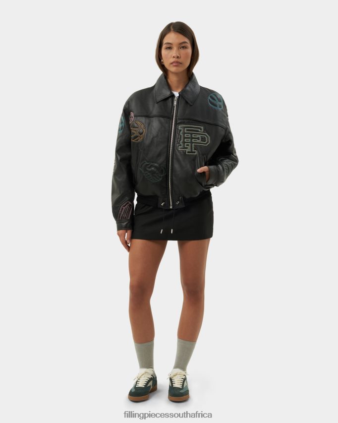 4ZL44N204 Leather Jacket Gelato Women Filling Pieces ZA