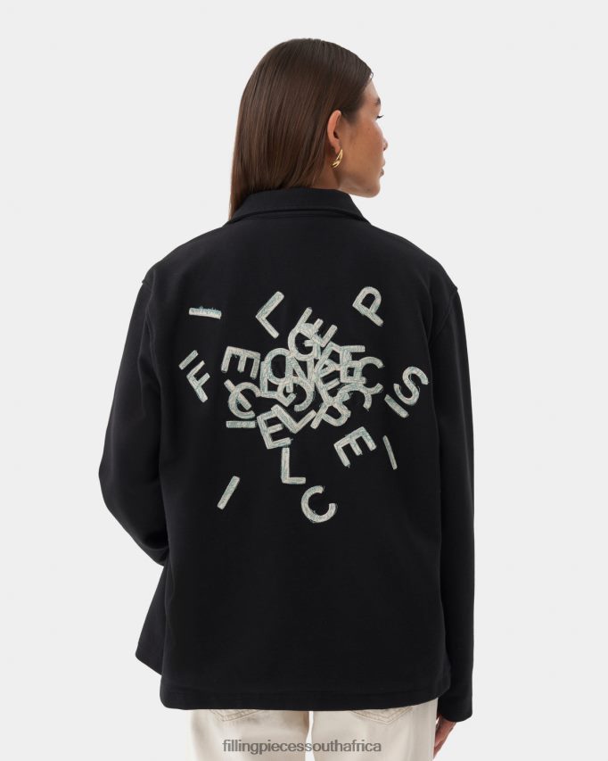 4ZL44N206 Coach Jacket Alphabet Women Filling Pieces ZA