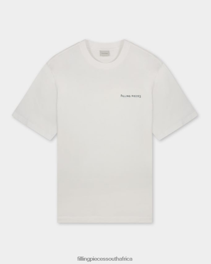 4ZL44N183 T-shirt Alphabet White Women Filling Pieces ZA