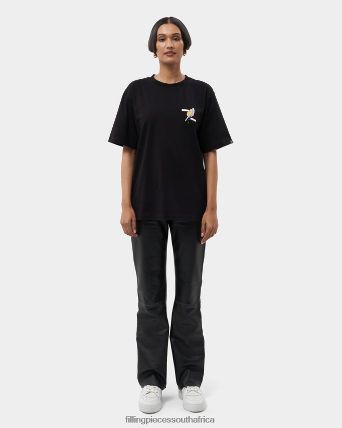 4ZL44N188 T-shirt Gelato Black Women Filling Pieces ZA