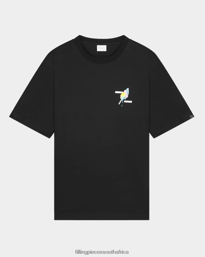 4ZL44N188 T-shirt Gelato Black Women Filling Pieces ZA