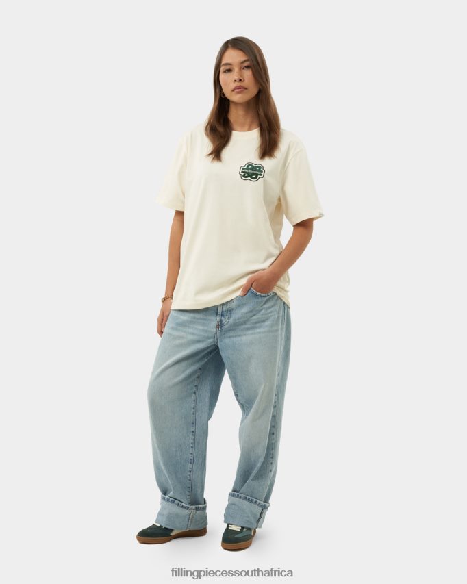 4ZL44N190 T-shirt Gowtu Antique White Women Filling Pieces ZA