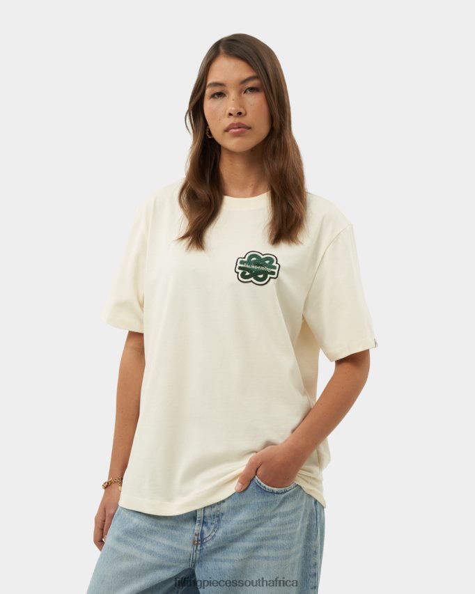 4ZL44N190 T-shirt Gowtu Antique White Women Filling Pieces ZA