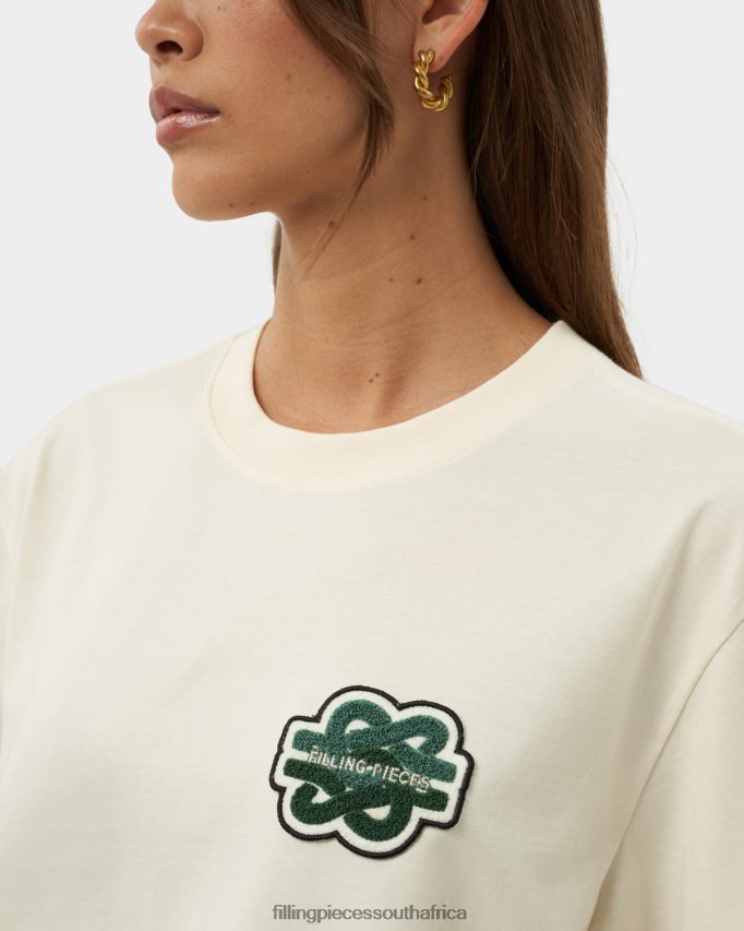 4ZL44N190 T-shirt Gowtu Antique White Women Filling Pieces ZA