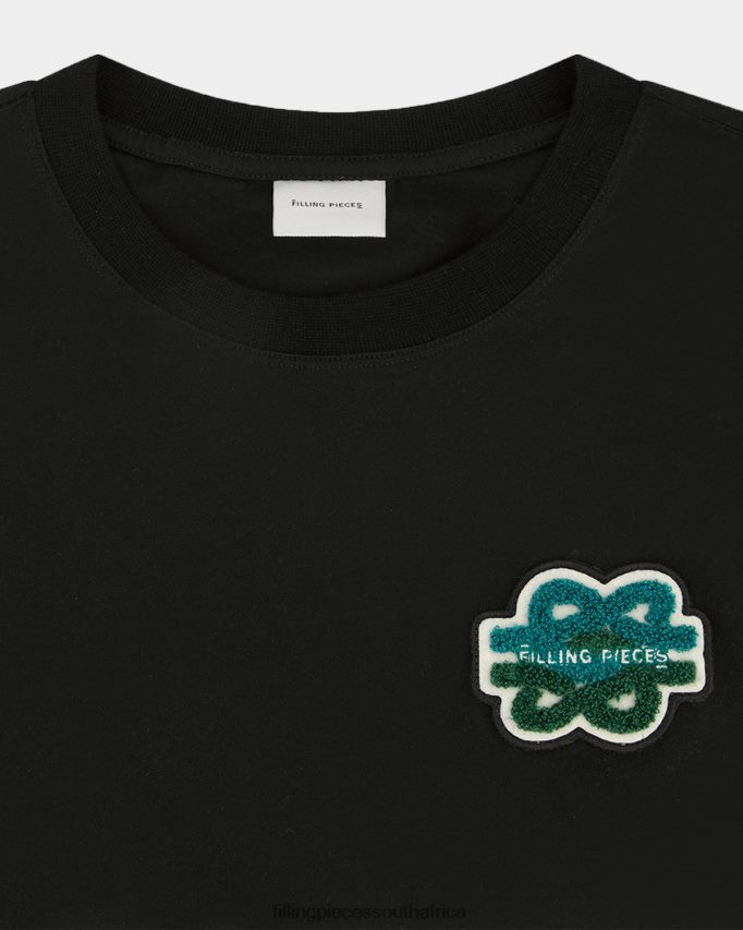 4ZL44N191 T-shirt Gowtu Black Women Filling Pieces ZA